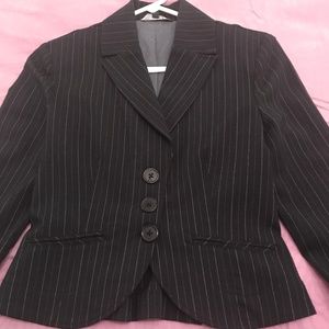J-Light  striped blazer jacket